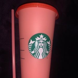 Starbucks 2020 Color Changing Tumbler Cup Peach 🍑
